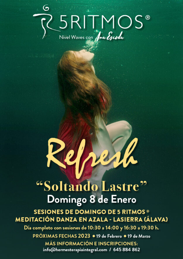 Refresh. Sesiones de domingo de 5 RITMOS® en Azala - Lasierra (Álava) - 8 enero 2023