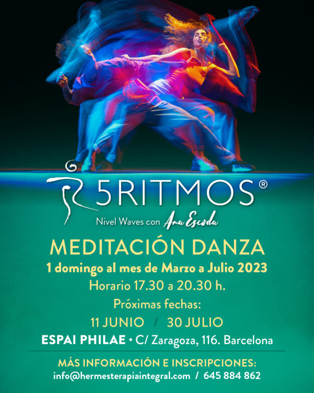 Nuevas sesiones Refresh de 5 RITMOS® - Meditación danza en Barcelona con Ana Escoda 
